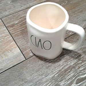 Rae Dunn "Ciao" cream colored mug. NWOT